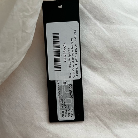 Kobi Halperin Pearl Embellished Blouse - Picture 9 of 9